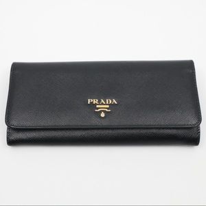 Authentic Prada Long Wallet